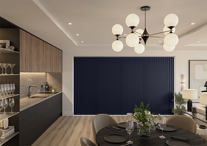 Orion (Blackout), Royal Blue - Vertical Blind - Image 9
